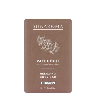 Sunaroma Patchouli Oil & Lavender Body Bar Soap 8 Ounce (Pack of 3) - Buy Online on GoSupps.com
