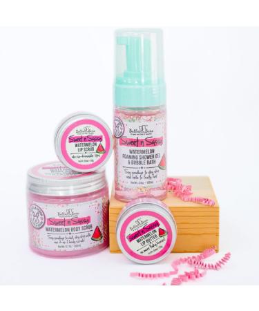 Bella & Bear Sweet 'n' Sassy Watermelon Exfoliating Lip Scrub 0.6 oz - Buy Online on GoSupps.com