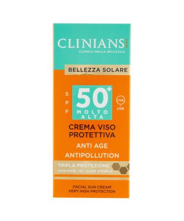 Clinians Solare 50 ml Viso FP50 Anti-Inquinamento