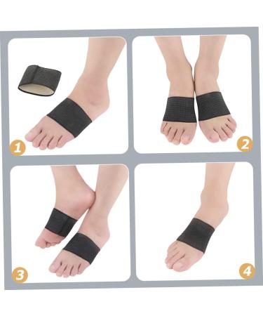 INOOMP Plantar Support Belt Basketball Insoles - Silicone Holder Inserts for Plantar Fasciitis and High Arch - Arch Cushion Pads for Compact Foot Support - Beige 9.5x6cm - Buy Online on GoSupps.com