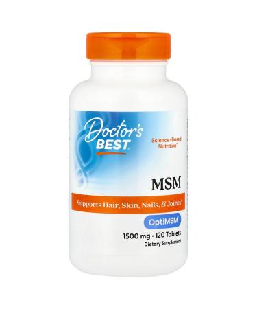 Doctor's Best Doctor's Best 1500 mg MSM 120 Tablets