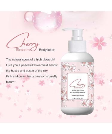 Cherry Blossom Body Lotion 250ml | Body Care for 24h Hydration | Moisturizer| Body Care | Skin Conditioner | Moisturizing Lotion - Buy Online on GoSupps.com