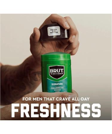 Brut Deodorant 24 Hour Protection Original Scent - 4 Pack | International Shipping Available - Buy Online on GoSupps.com