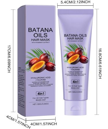 Gvblkq Hair Oil for Hair Growth Oil 100g Nourishing Scalp Care Cream Fast Absorbing Multifunctional Beauty Production for Daily Use Care and Night Routine 54 x 168 - Buy Online on GoSupps.com