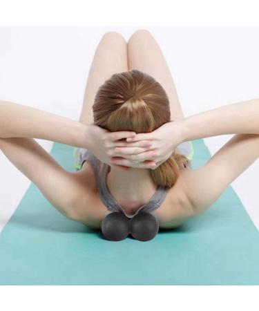 Xptieeck TPE Ball - Portable Gym Fitness & Massage Ball for Stress Relief & Improved Blood Circulation - Black - Buy Online on GoSupps.com