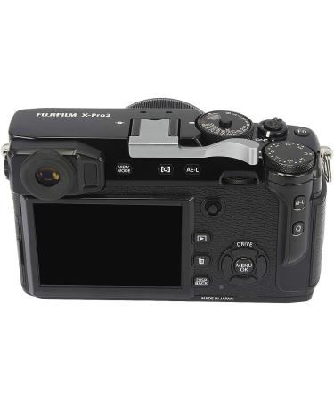 Haoge THB-XS Metal Hot Shoe Thumb Up Hand Grip for Fujifilm X-E4 X100F X-Pro2 X-Pro3 Camera - Silver - Buy Online on GoSupps.com