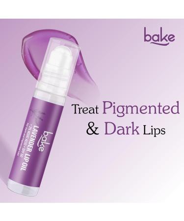 BAKE Lavender Tinted Lip Balm Oil with SPF 50 PA++++ | Nourishing Lip Care with Kojic Acid & Alpha Arbutin | Smooth Soft & Naturally Tinted Lips | Alcohol-Free | 15 g - Buy Online on GoSupps.com