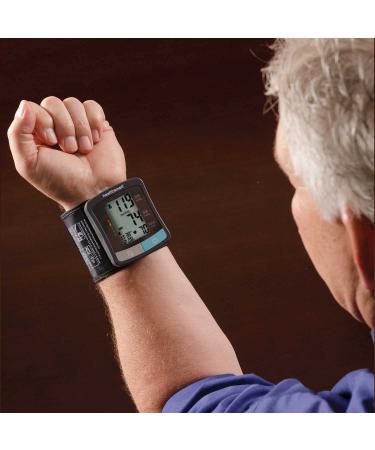 HealthSmart Digital Blood Pressure Monitor with Automatic Upper Cuff - FSA & HSA Eligible, Stores 120 Readings for 2 Users, Pulse Rate & Irregular Heartbeat Display - Buy Online on GoSupps.com