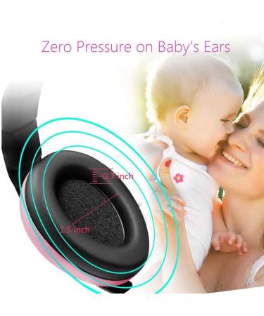 YANKUIRUI Baby Ear Defenders - Noise Cancelling Headphones for 0-3 Years | Pink - Buy Online on GoSupps.com
