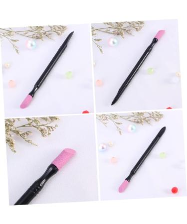 minkissy manicure tools nail tools rubber tipped stick nail care kit rubber cuticle pusher for nails nail polished pen nail engraving pen cuticle pushers Exfoliating Metal - Buy Online on GoSupps.com
