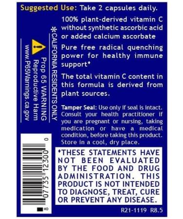 Quantum Vitamin C Capsules - Plant-Based C-Pro Blend for Immune Support - 60 Capsules - Buy Online on GoSupps.com