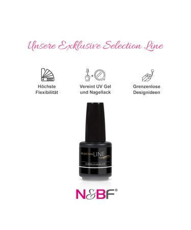 Buy N&BF Uni UV/LED Dark Brown Nail Polish 15ml | Professional Hybrid Gel | High-Gloss & Scratch-Resistant - Buy Online on GoSupps.com