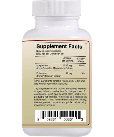 Poopdoc Constipation Relief Formula 1 - 180 Capsules | Natural Constipation Relief - Buy Online on GoSupps.com