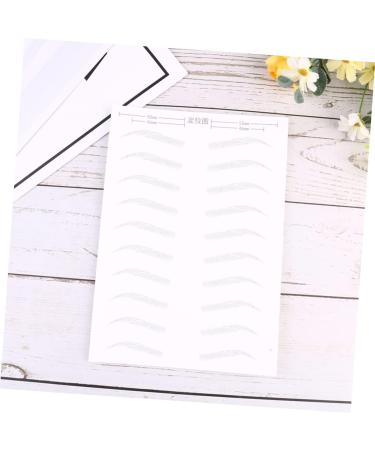 Balacoo 4 Sheets Pairs Makeup Tools Realistic Eyebrow Transfer Eyebrow Stickers Eyebrow Trimming 4d The Lazy - Buy Online on GoSupps.com