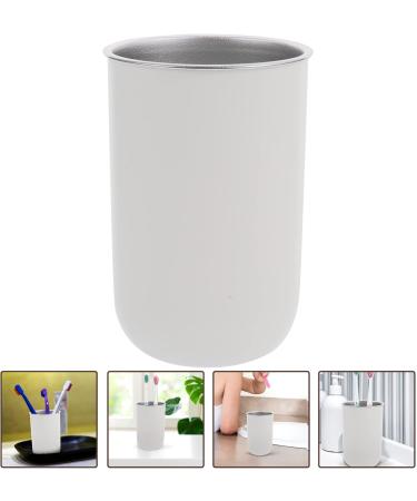 Alipis 5-Piece Stainless Steel Mund Water Cup Set - Children's Travel Toothbrush & Bathroom Storage Cup - Buy Online on GoSupps.com