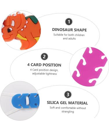 Buy SOLUSTRE 10pcs Anti-Strangulation Mask - Adjustable Drop Clutch & Silica Gel Extension Belt for Comfort | International Shipping Available - Buy Online on GoSupps.com