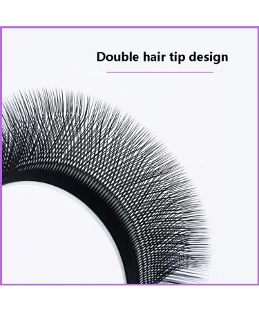 0.05 YY Shape Black Eyelash Extensions | Premade 2D Mink Lashes (12mm) | Soft Thick & Natural Volume Makeup - Buy Online on GoSupps.com