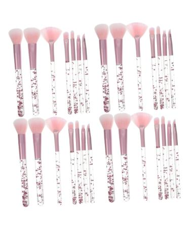 FRCOLOR 28 Pcs Makeup Brush Set Women Makeup Brush Eye Tool Brush Foundation Brush Cosmetology Kit Holly Headband Makeup for Teen Girls Makeup Tool Make up Brush Soft Miss Metal Face Brush