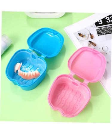 Minkissy Toothbox - Denture Storage Container & Retainer Case | Durable ABS Plastic for False Teeth & Prosthesis - Buy Online on GoSupps.com