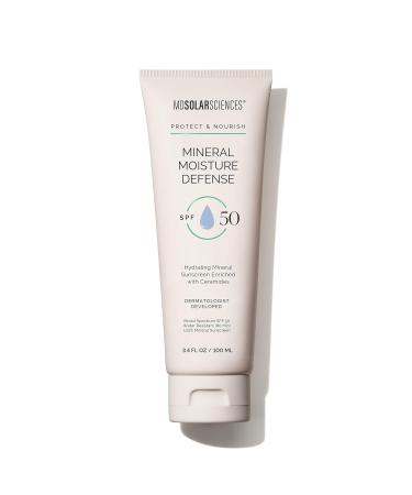 MdsolarSciences Mineral Moisture Defense SPF 50 Sunscreen for Body and Face - 3.4 Fl. Oz.