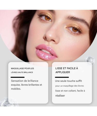 Glitter Lipstick | Moisturizing and Waterproof Beauty Products | Radiant Complexion Lipstick Makeup - For Everyday Wear Work Dates Travel Special Occasions - Buy Online on GoSupps.com
