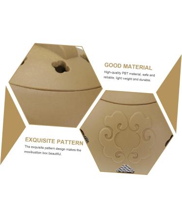 2-Piece Cardboard Moxibustion Box Holder for Moxibusization Sticks - Healeved Container for Moxa Cleaning & Control - Buy Online on GoSupps.com