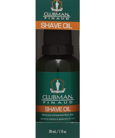 Clubman Shave Oil 1 fl oz - Premium Men's Grooming Essentials - Buy Online on GoSupps.com