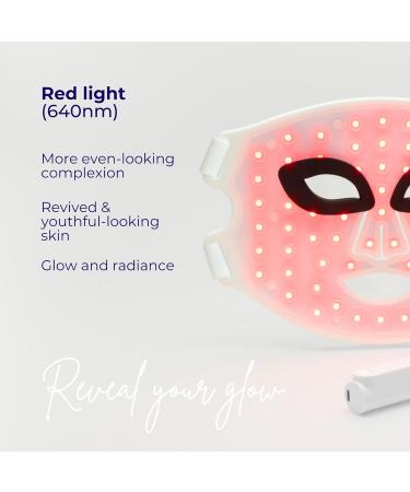 Liustre Clearskin Revive Mask | LED Therapy for Impure & Tired Skin | Clear & Fresh Look - Buy Online on GoSupps.com