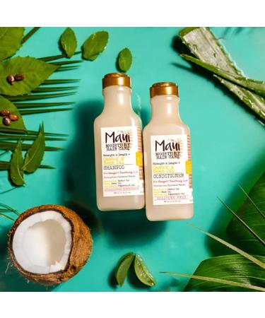 Maui Moisture Strength & Length Conditioner- Castor & Neem Oil for Curly Hair 13oz - Buy Online on GoSupps.com