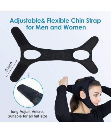 Vosaro Anti Snoring Chin Strap - Soft, Adjustable, and Breathable Jaw Strap for Men and Women - Keep Jaw Closed While Sleeping - Chin Straps for Snoring - Buy Online on GoSupps.com