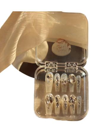 Temperament-enhancing manicure original real shot fine flashing chain heavy-duty manual wearing a clear autumn light and shadow.(S)