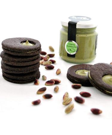 Sciara Italian Pistachio Cream - Premium Bronte Pistachio Spread - 190g Glass Jar - 6.7 oz - Pack of 1 - Buy Online on GoSupps.com