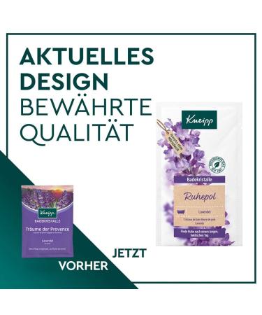 Kneipp Bath Crystals Ruhepol - Relaxing Lavender Soak for Peaceful Evenings | 60g - Buy Online on GoSupps.com