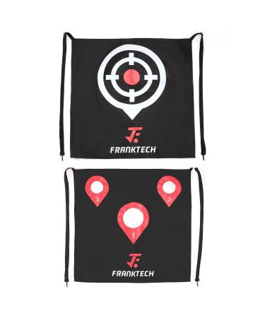 FRANKTECH Golf Hitting Net Heavy Duty Golf Practice Net for Backyard Driving Golf Net with High Impact Chipping Hitting Target Golf Driving Practice Net Include Carry Bag Golf Balls for Indoor Outdoor Add-on Reinforcement Net 2 pack
