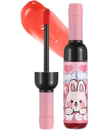 Wine Lipstick Nourishing Lip Gloss Long-Lasting Matte Finish Water-Resistant Wine Shade for Dates and Evenings - Buy Online on GoSupps.com