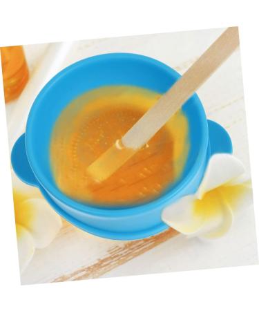 Exceart 2-Piece Wax Warmer | Reusable Silicone Wax Melting Container for Hair Removal | Reliable & Durable 13.2x11cm Bowl - Perfect for At-Home Waxing - Buy Online on GoSupps.com