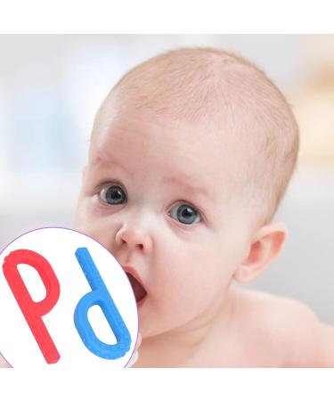 P Shaped Teething Tubes Silicone 2 Pcs - Portable Sensory Chewing Toys for Autism ADHD Kids (Style 1) - Buy Online on GoSupps.com