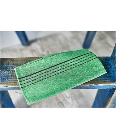 Korean Exfoliating Shower Towel Washcloth Set - Long | 2 Pack - Buy Online on GoSupps.com