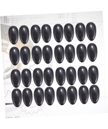 Housoutil 50 Pair Ear Shield Protector Ear Caps for Shower Ear Covers for Shower Ear Covers for Hair Dryer Waterproof Ear Cover Ear Protectors Hair Salon Ear Caps Ear Buds Tool Dedicated 7.5x4cm Black - Buy Online on GoSupps.com