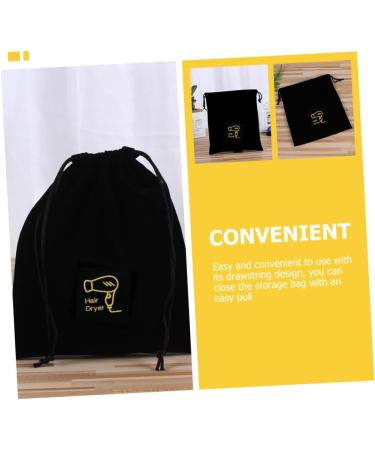 HEALLILY Travel Backpack 2pcs Hair Dryer Storage Bag Organizer Bags for Travel Gym Bag Drawstring Hair Dryer Bags Hair Curler - Buy Online on GoSupps.com
