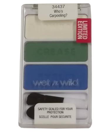 Wet n Wild Limited Edition 2014 Eye shadow Palette Color-Icon 34437 Who's carpooling