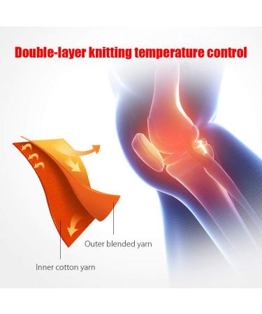 Bticx Self-Heating Wormwood Knee Braces - Black Knee Support for Injury & Pain Relief - Men and Women - Buy Online on GoSupps.com