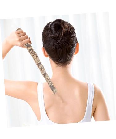 Beaupretty 2-in-1 Hilling Scratch Claw-Back Massage Device | Manual Skin Care Tool for Men | Wenge Wood Itching Relief - Buy Online on GoSupps.com