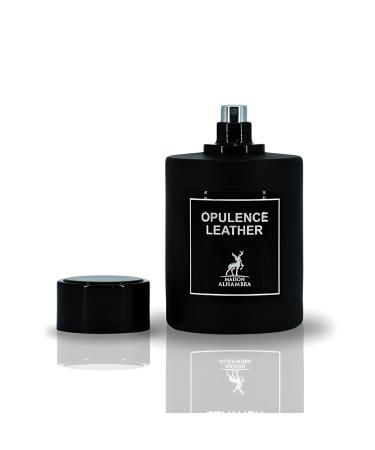 Maison Alhambra Opulence Leather for Men Eau de Parfum Spray 3.4 Ounce / 100 ml Spicy Wood Leather Amber Wood Floral 3.4 Fl Oz (Pack of 1) - Buy Online on GoSupps.com