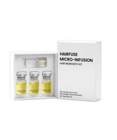 Syst me de Repousse Capillaire Micro-Infusion Hair Regrowth Kit Technologie de Micro-Infusion Indolore pour la Repousse Rapide des Cheveux R duction de la Perte et Protection des Cheveux