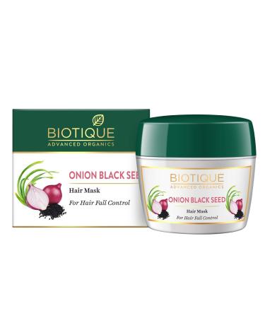 Onion Black Seed Hair Mask Ideal for Hair Fall Control Hair Nourishment Hairfall Strengthens Nourishing Cruelty Free Vegan -175 gm