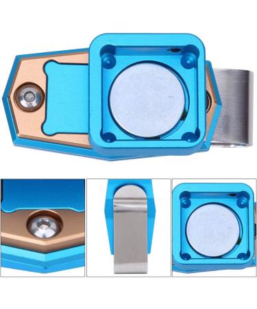 VGEBY Portable Mini Magnetic Billiard Chalk Holder with Clip | Blue Pool Snooker Accessory for International Shipping - Buy Online on GoSupps.com