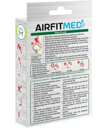 Extra Strength Breathe Easy Nasal Dilation Tape - Menthol Infused Drug-Free Snoring & Nasal Congestion Relief for Sensitive Skin | International Shipping Available - Buy Online on GoSupps.com
