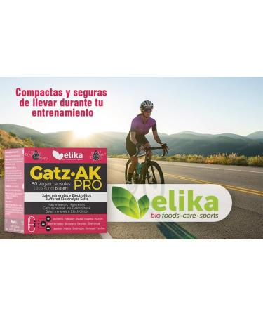 GatzAK PRO by Elikafoods Mineral Salt Capsules for Sports Hydration Electrolytes and Vitamin D in 20 blisters of 4 capsules. They do not separate 1 hand blister all with one hand. - Buy Online on GoSupps.com