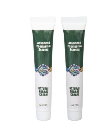 2PCS Herbal Ointment to Relieve Itching Moisturizing Moisturizing Cream Eczema Rash Repair Cream for Irritated Dry Itchy and Irritated Skin I Treats skin and relieves itching